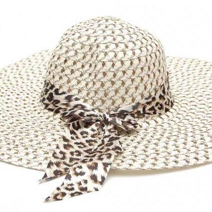 Summer White Straw Woman Hat